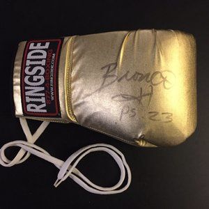 Bronco McKart Boxing Champ signed RINGSIDE Glove